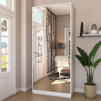 Sapateira LIZ 2 Portas com Espelho 1 Gaveta para 15 Pares de Sapato Branco